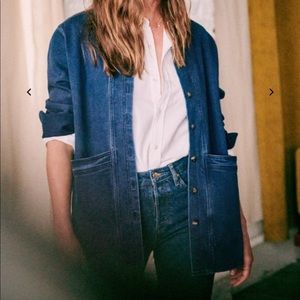 Sezane Will Indigo Jacket